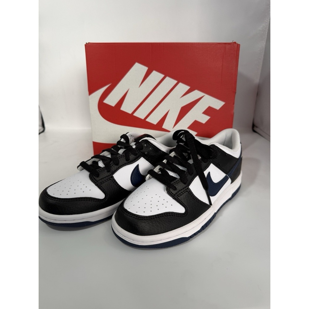 Nike Dunk Low GS Size 4Y, Womens 5.5 Black Midnight Navy  HJ9202 001